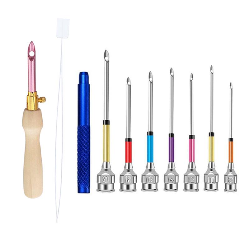 Punch Needle Kit - 펀치 바늘 도구 키트, 자수 스티칭