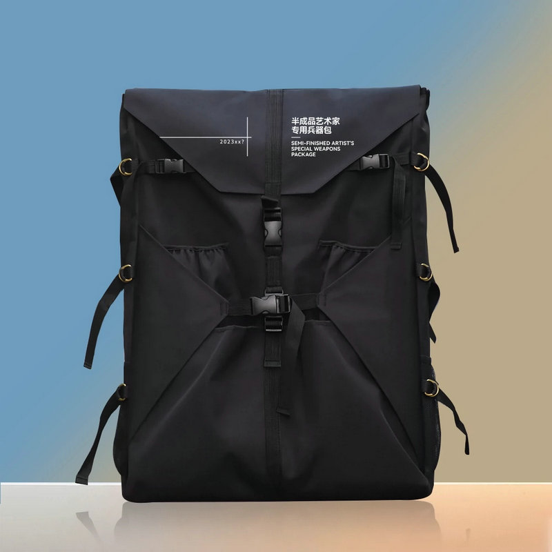 Art Portfolio Bag - 패션 블랙 아트 백 A2 드로잉
