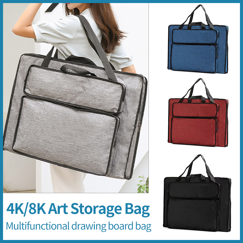 Art Portfolio Bag - 8K/4K 방수 나일론 드로잉 가방 간단한