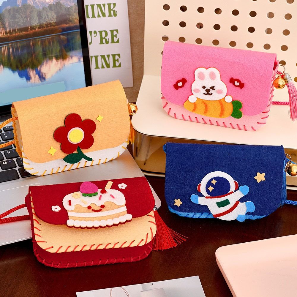 Art Craft Kindergarten - 귀여운 펠트 가방 만들기 키트 만화