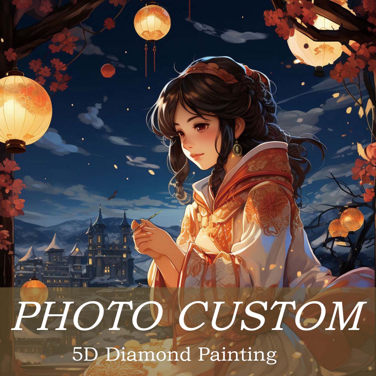 Art And Craft Exclusives - 맞춤형 개인화 성인용 5D 풀 다이아몬드
