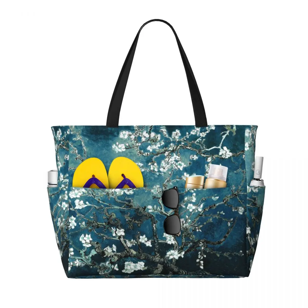 Art Portfolio Bag - 사용자 정의 반 고흐 아몬드 꽃