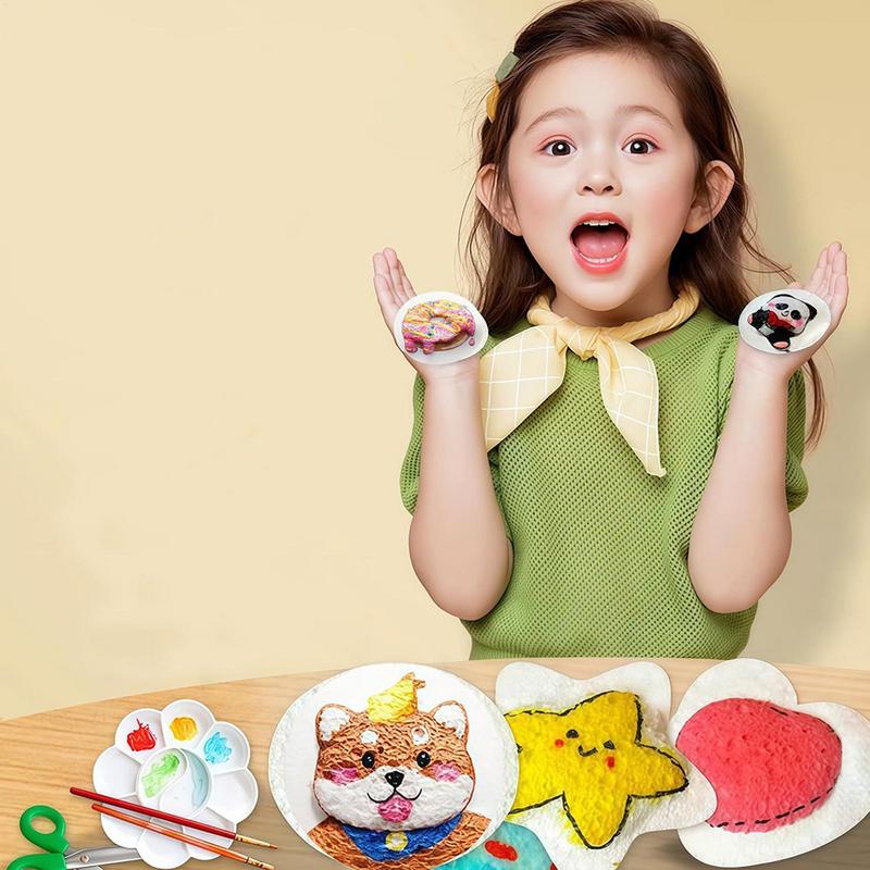 Art Craft For Preschool - 공예품 용 폼 페인트 감각 미술