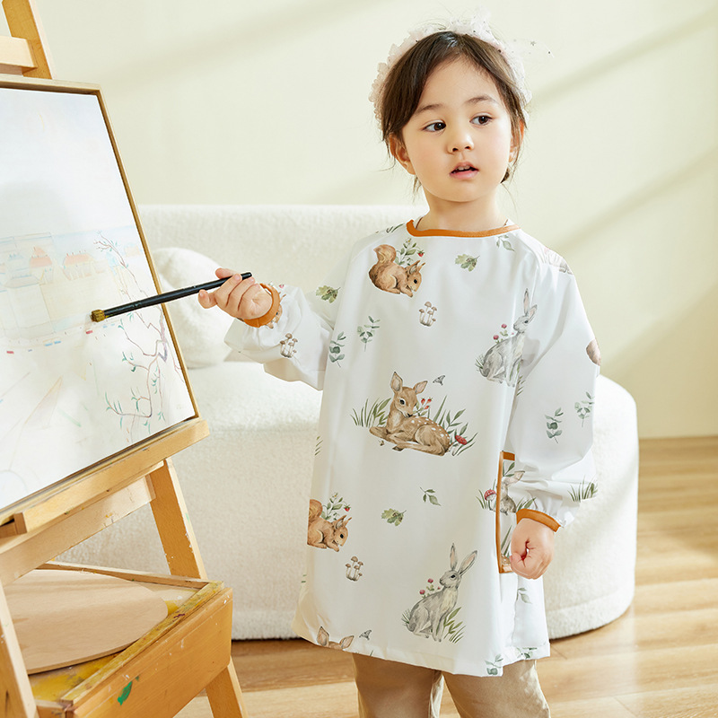 어린이 방수 미술 커버 셔츠 긴 소매 페인팅 앞치마 유 - Art Craft For Preschool 리뷰 및 가격