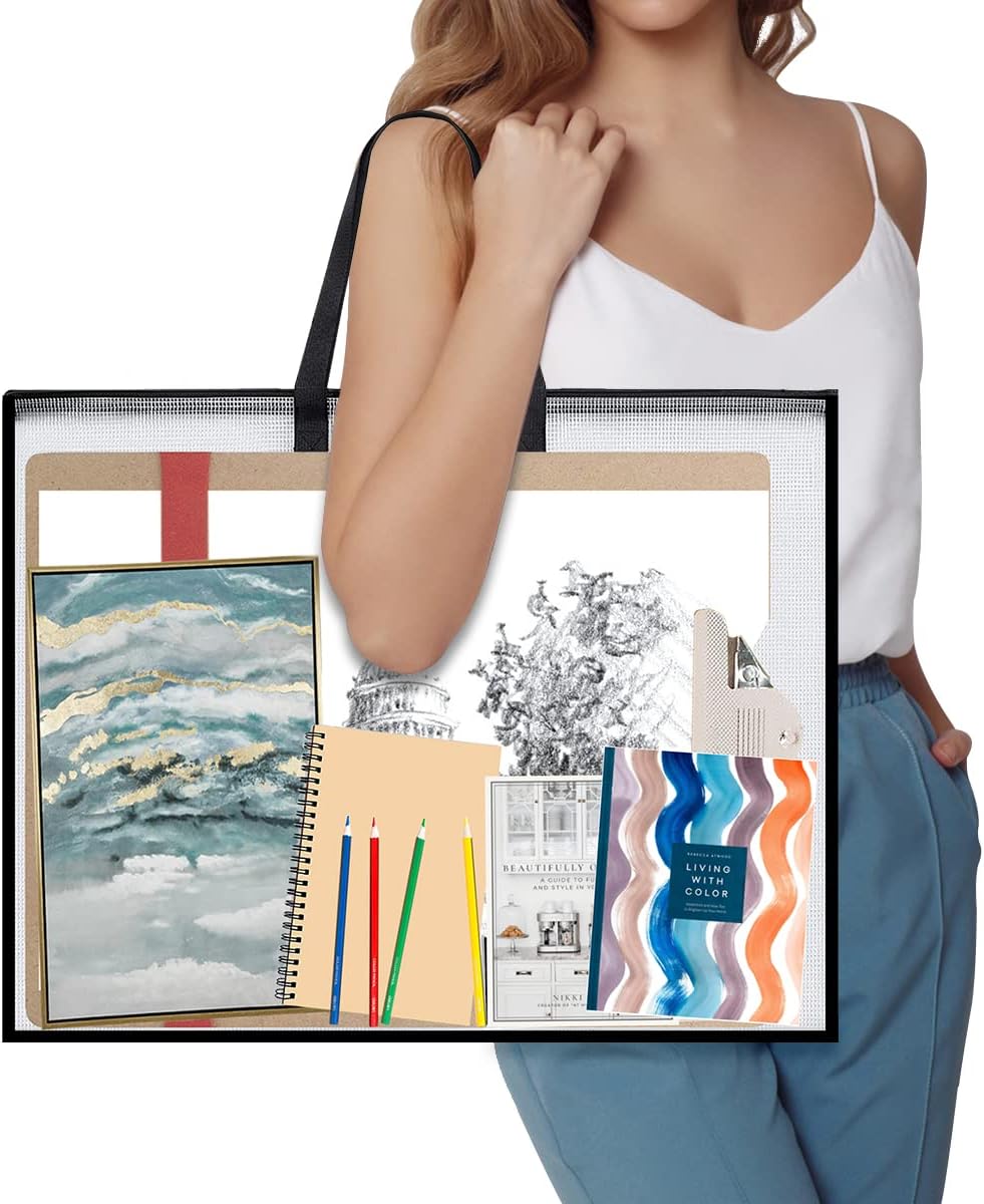 19x25 인치 아트 포트폴리오 케이스, 아트워크용 포 - Art Portfolio Bag 리뷰 및 가격