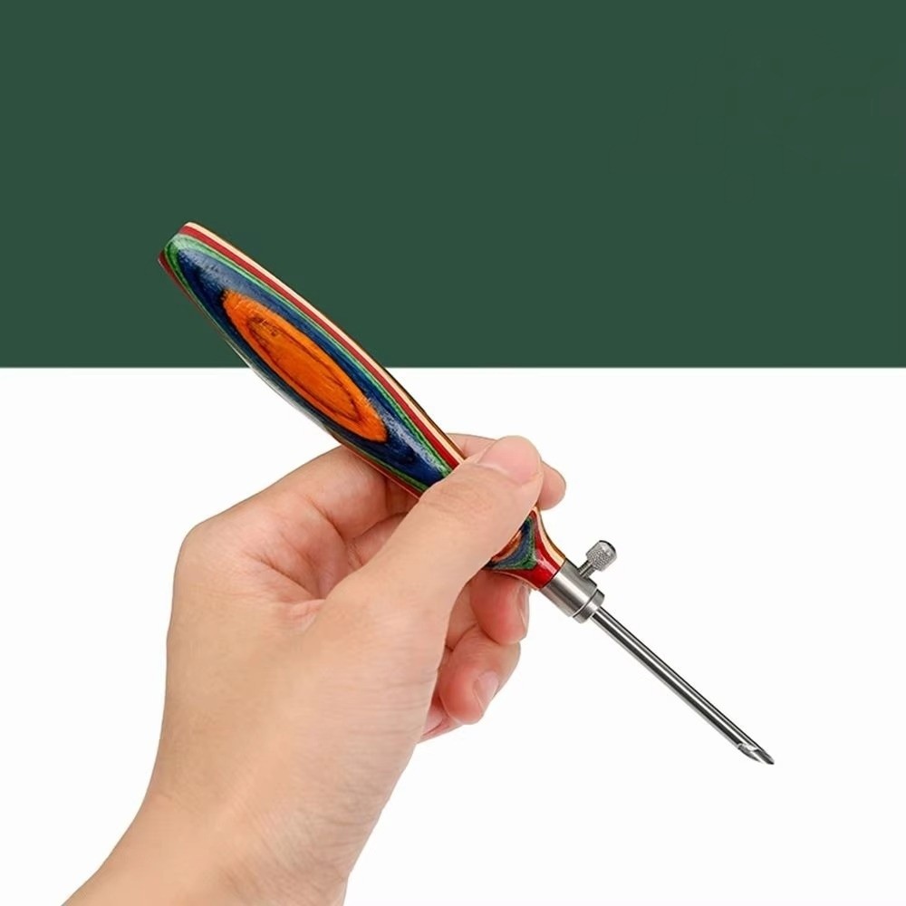 2.5mm/3.5mm/5mm 펀치 니들 세트 나무 손잡 - Punch Needle Kit 리뷰 및 가격