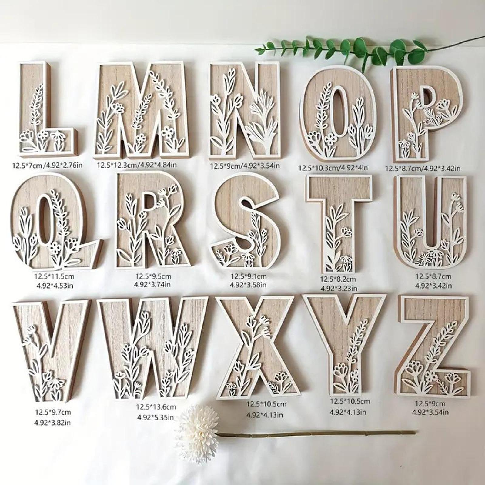 영어 글자 조각상 창의적인 홈 데코 공예 테이블 나무  - Art Craft Hotel 리뷰 및 가격