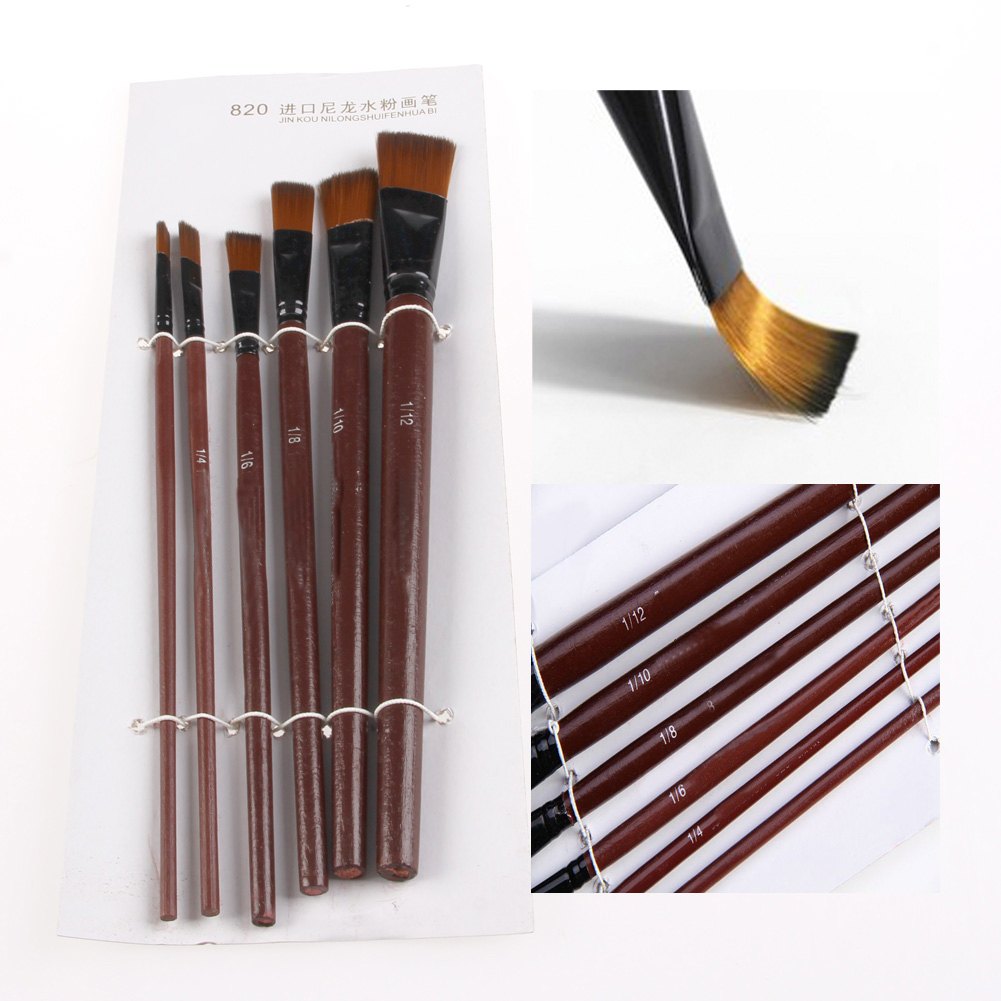 아티스트 용품 수채화 세트에 대한 6Pcs 나일론 아크 - Gouache Paint Set 리뷰 및 가격