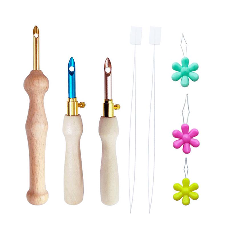 펀치 바늘 도구 키트, 자수 스티칭 펀치 바늘 및 실  - Punch Needle Kit 리뷰 및 가격