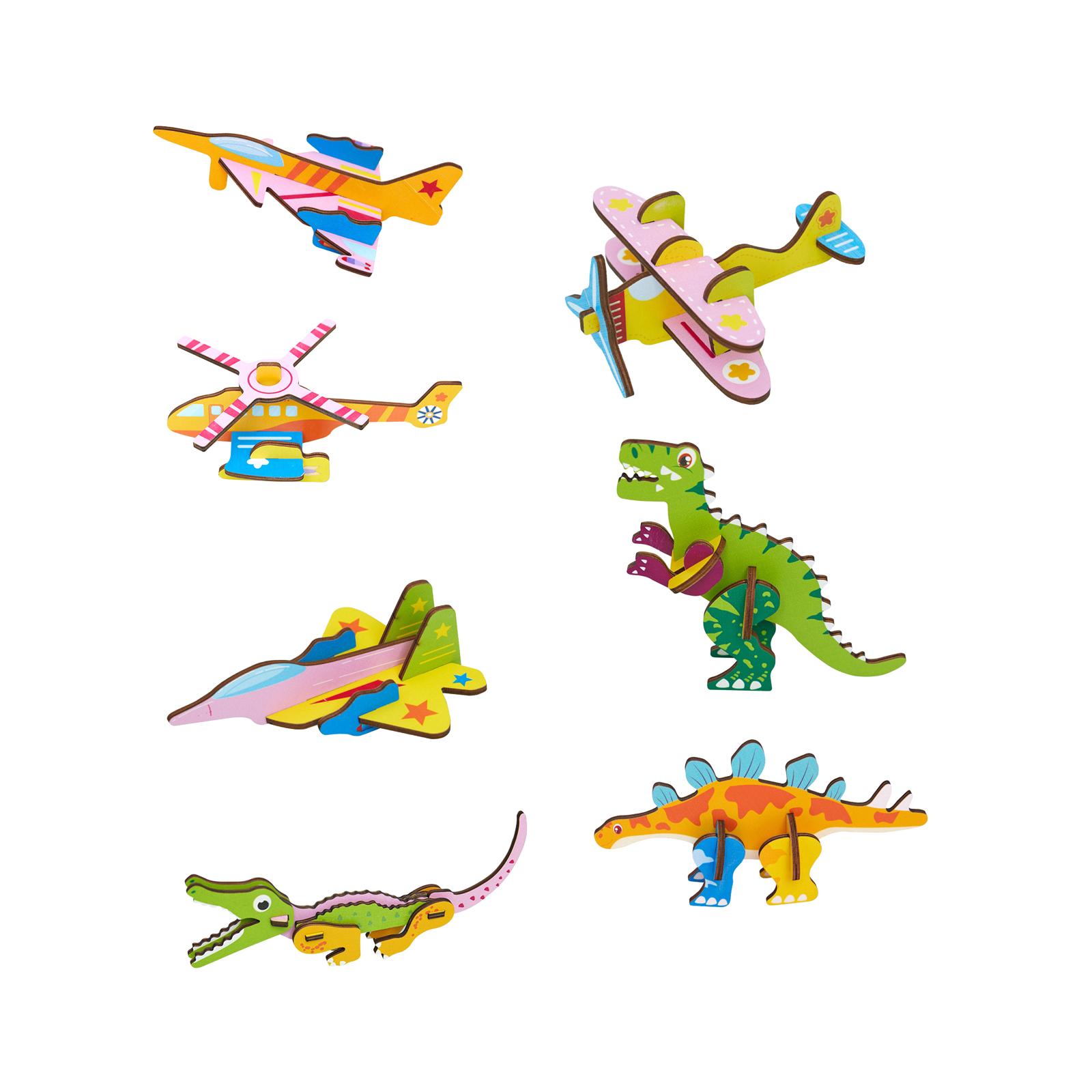 3D 만화 나무 삽입형 퍼즐, 재미있는 게임 미술 공예 - Art Craft Kindergarten 리뷰 및 가격