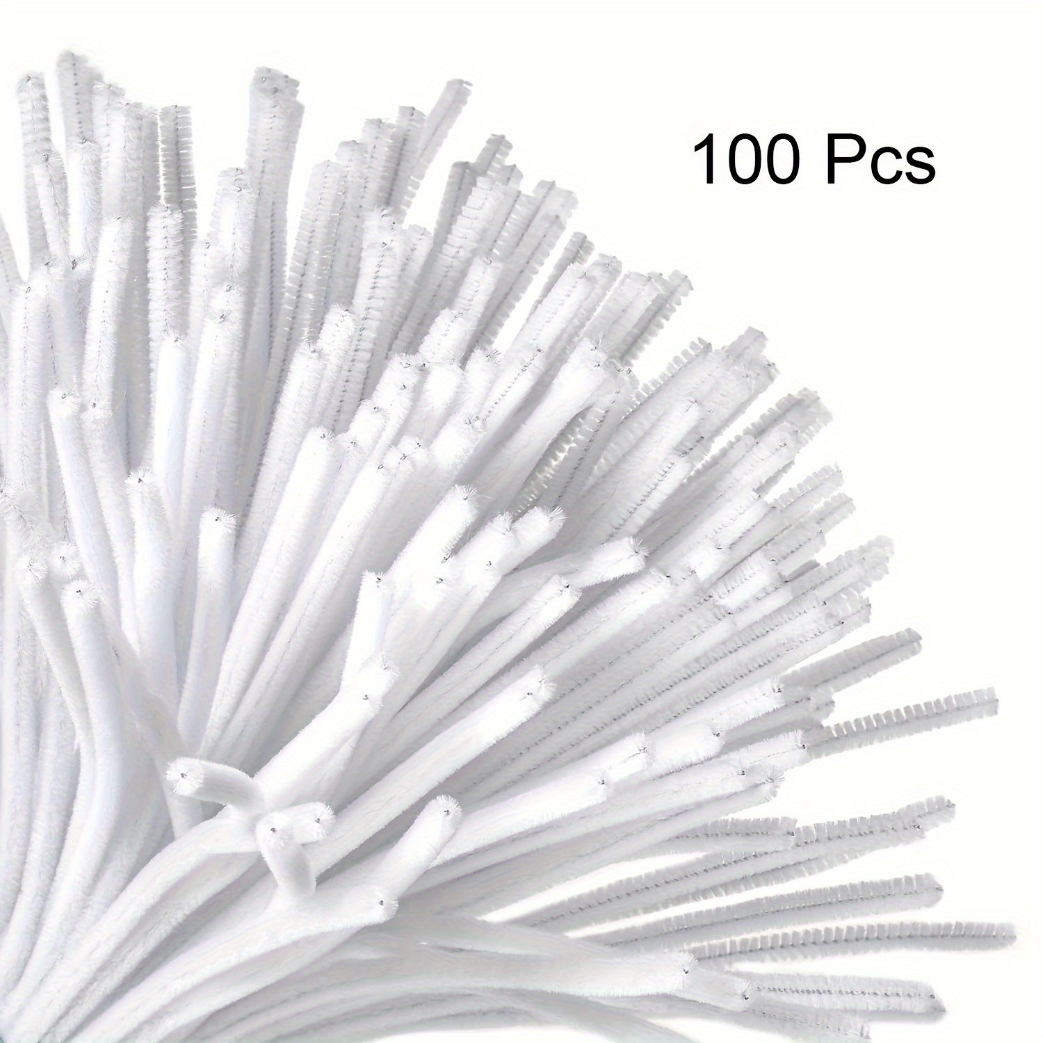 100 Pcs 흰색 파이프 클리너, 공예 용 파이프 클 - Art Craft Kindergarten 리뷰 및 가격