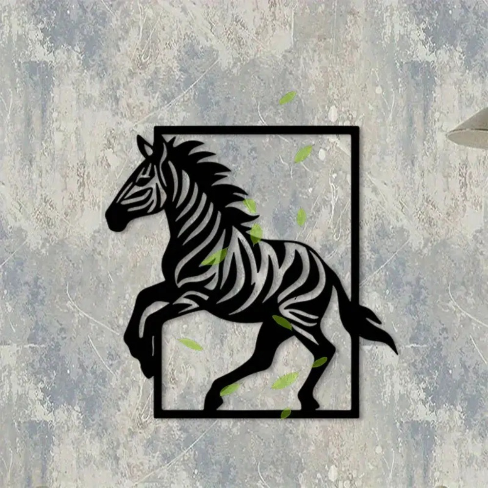 CIFBUY 금속 벽 예술 얼룩말 철 공예 조각품 녹슬 - Art Craft Zebra 리뷰 및 가격