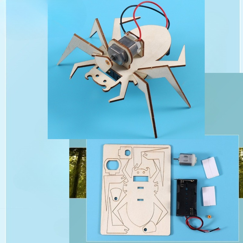 스파이더 3D 퍼즐 STEM 과학 키트 어린이용 나무  - Art And Craft Science 리뷰 및 가격