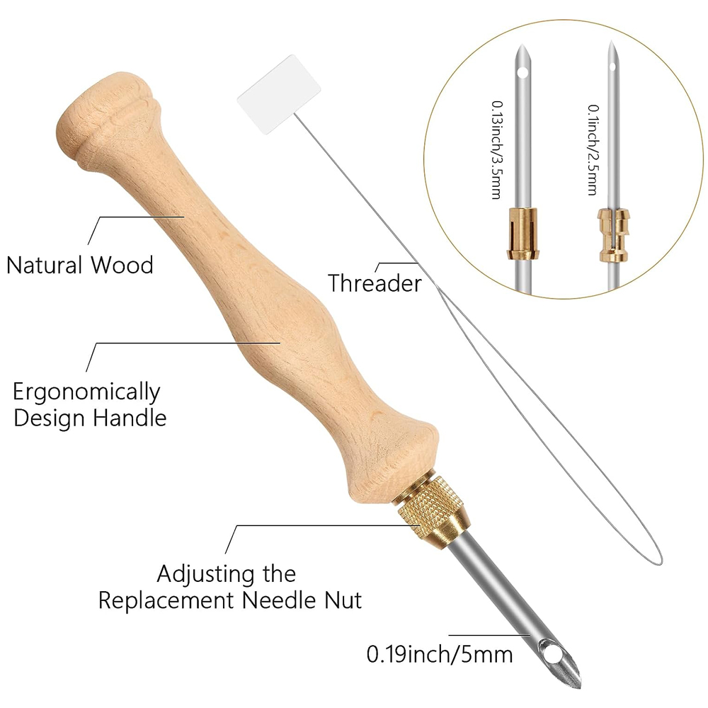 자수 후프가 있는 펀치 바늘 스타터 키트 초보자 자수  - Punch Needle Kit 리뷰 및 가격