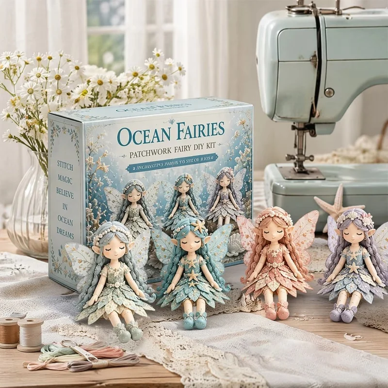 페어리 패치워크 바느질 키트 4종 DIY 공예 세트,  - Art Craft Toys 리뷰 및 가격
