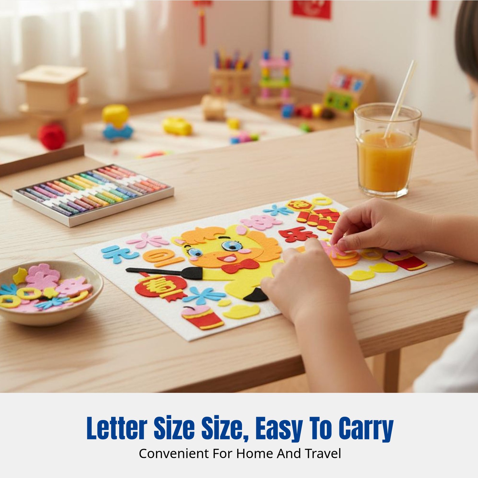 2026년 새해 DIY 패브릭 아트 스티커, 창의적인  - Art Craft Kindergarten 리뷰 및 가격