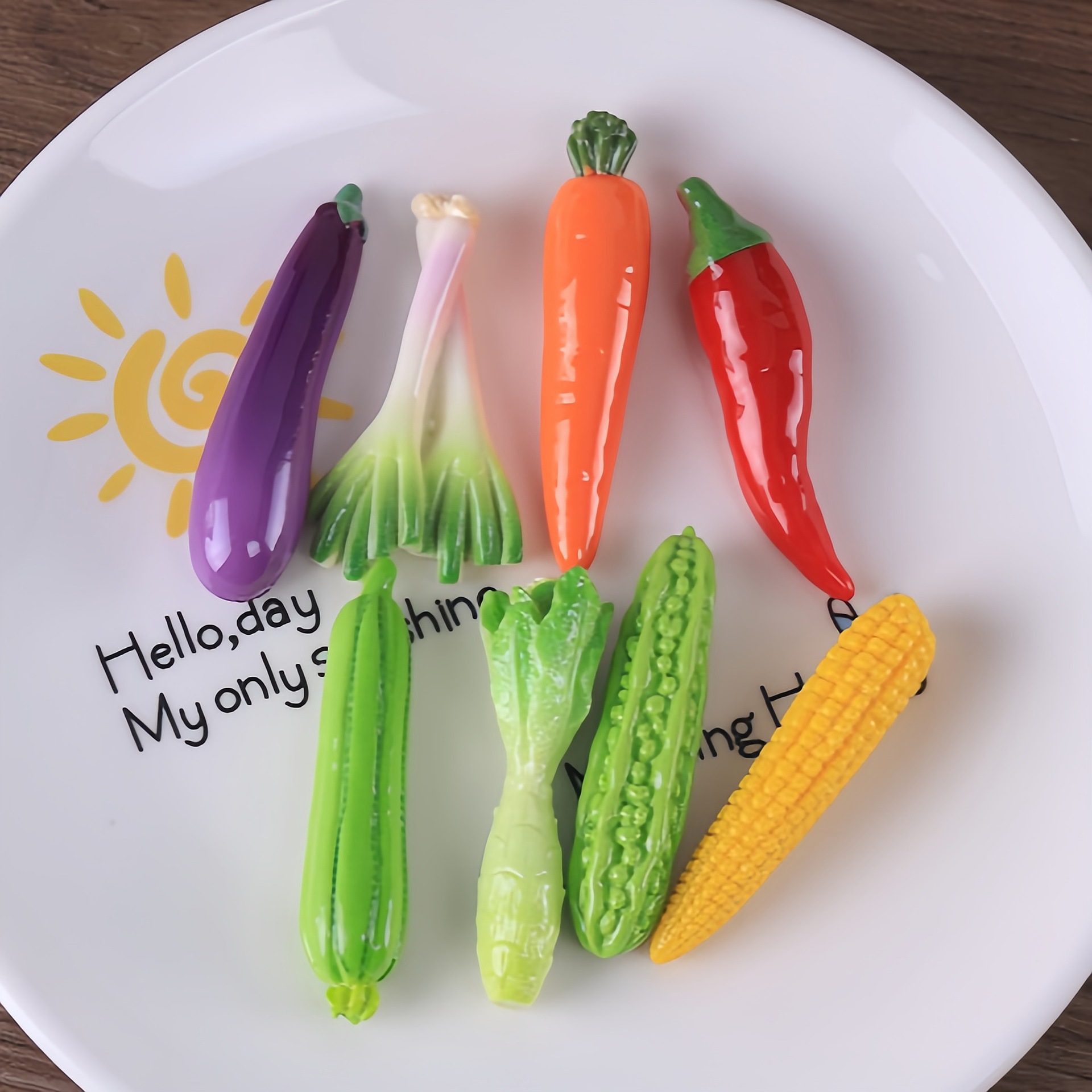 10개 인조 야채 플랫백 레진 카보숑 미니어처 음식 장 - Art Craft Vegetables 리뷰 및 가격