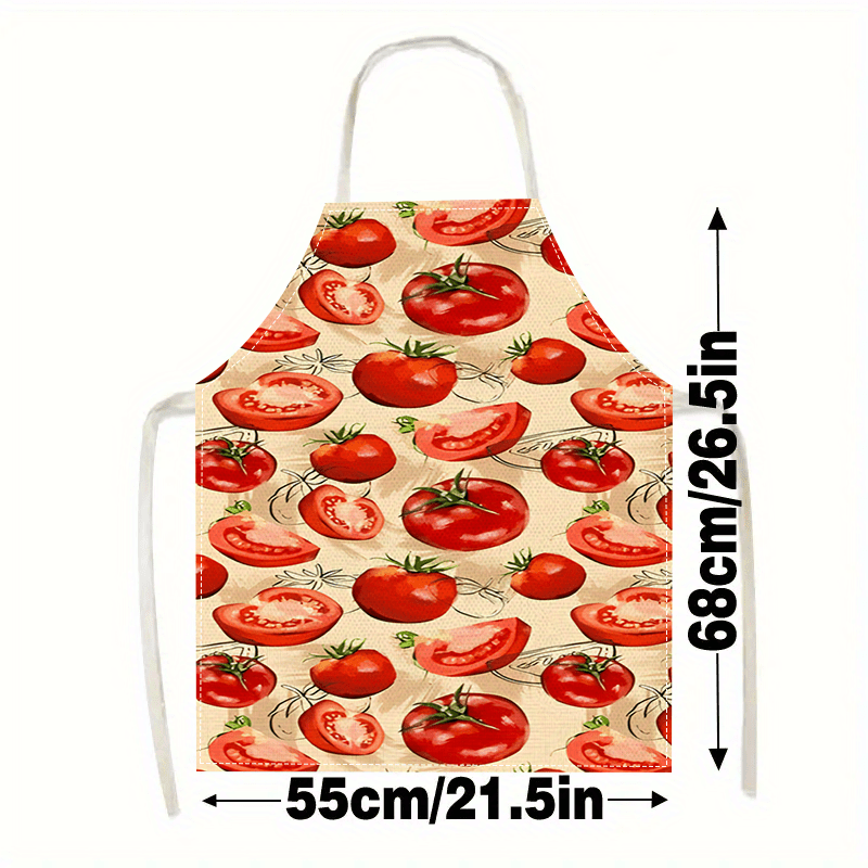 토마토 앞치마 1개, 빨간색 야채 주방 요리 베이킹 페 - Art Craft Vegetables 리뷰 및 가격