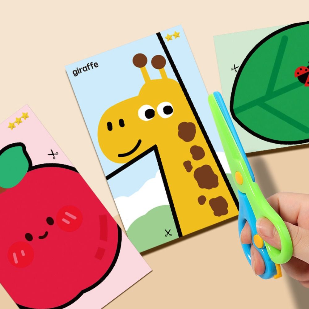 안전한 어린이 종이 자르기 키트 도구 포함 예술 공예  - Art Craft For Preschool 리뷰 및 가격