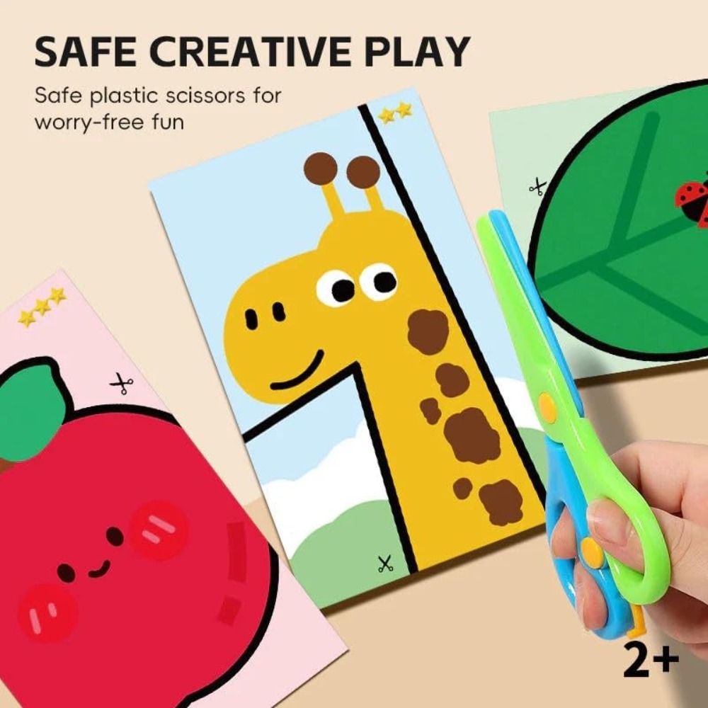 안전한 어린이 종이 자르기 키트 도구 포함 예술 공예  - Art Craft For Preschool 리뷰 및 가격