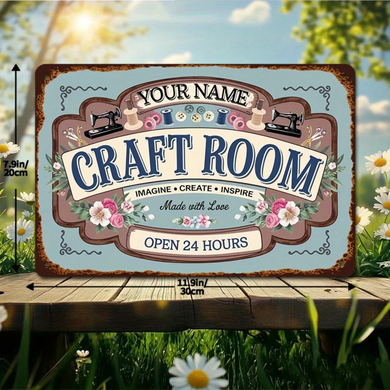 맞춤형 금속 공예실 간판, 레트로 감성의 벽 장식 (아 - Art Craft Home 리뷰 및 가격