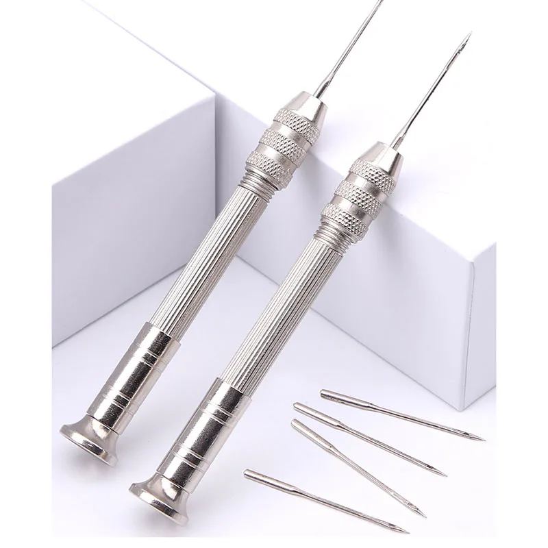 가죽 재봉 송곳 세트 신발 수리 도구, 교체 가능한 다 - Punch Needle Kit 리뷰 및 가격