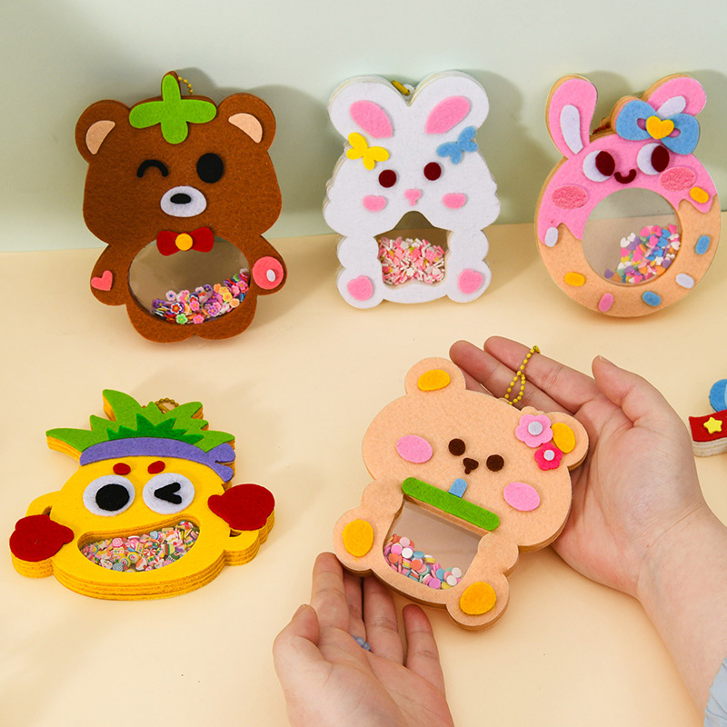 DIY 동물 쉐이크 펜던트 아트 공예 키트 (어린이용, - Art Craft Kindergarten 리뷰 및 가격