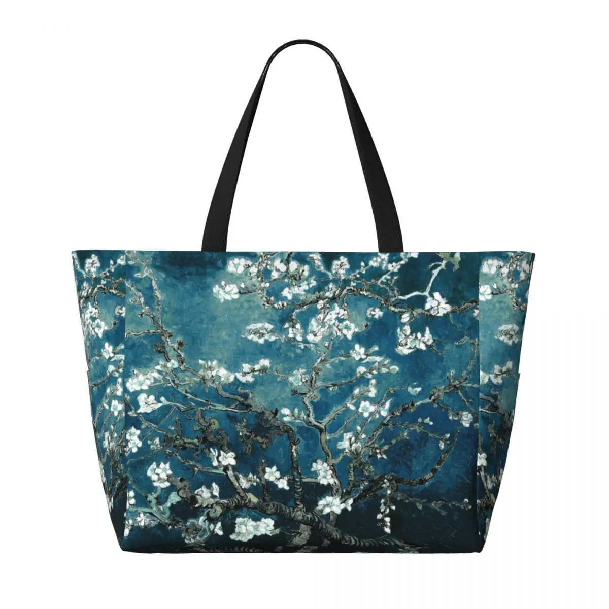 사용자 정의 반 고흐 아몬드 꽃 토트 백 여성 대용량  - Art Portfolio Bag 리뷰 및 가격