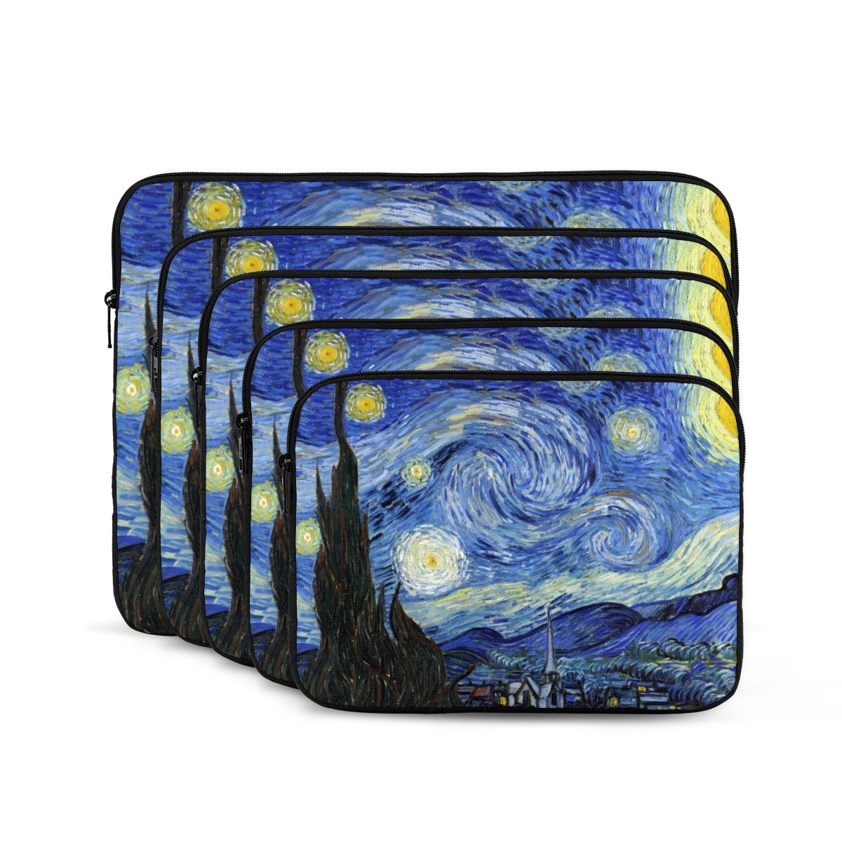 반 고흐 노트북 가방 파우치 10 12 13 15 17 - Art Portfolio Bag 리뷰 및 가격