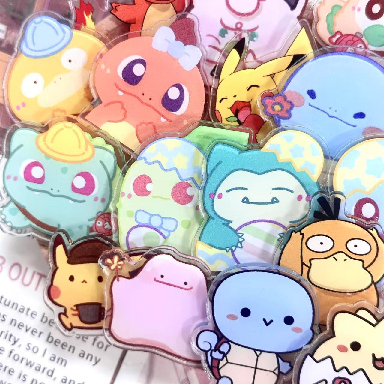 50/100개입 1/2cm 미니 만화 아크릴 시트 DI - Art Craft Market 리뷰 및 가격