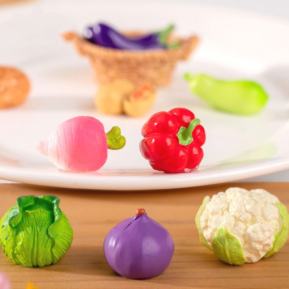 귀여운 야채 인형 미니어처 송진 공예, 수공예 시뮬레이 - Art Craft Vegetables 리뷰 및 가격
