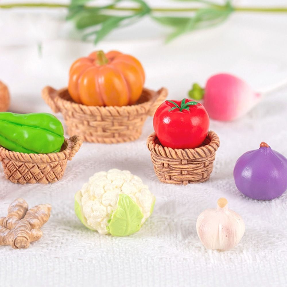 귀여운 야채 인형 미니어처 송진 공예, 수공예 시뮬레이 - Art Craft Vegetables 리뷰 및 가격