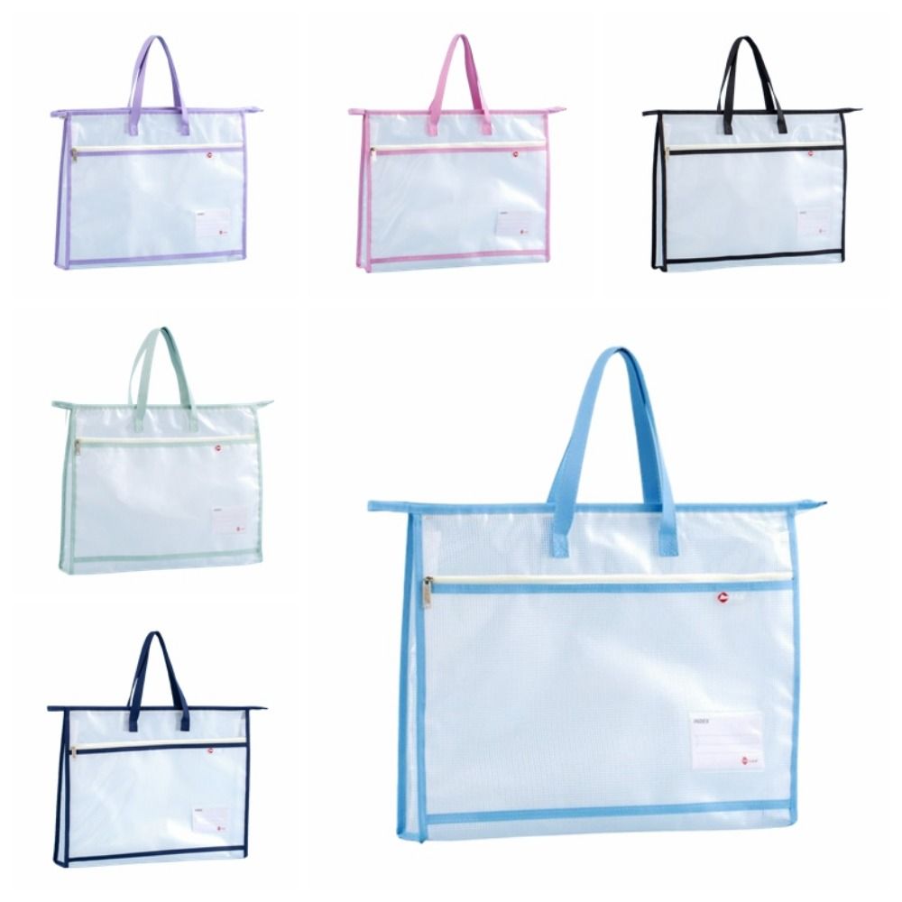 투명 A3/A4 파일 보관 가방 다층 두꺼운 데이터 문 - Art Portfolio Bag 리뷰 및 가격