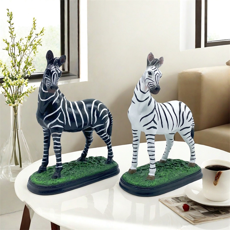 예술적 얼룩말 조각 입구 침실 거실 연구를위한 수제 수 - Art Craft Zebra 리뷰 및 가격