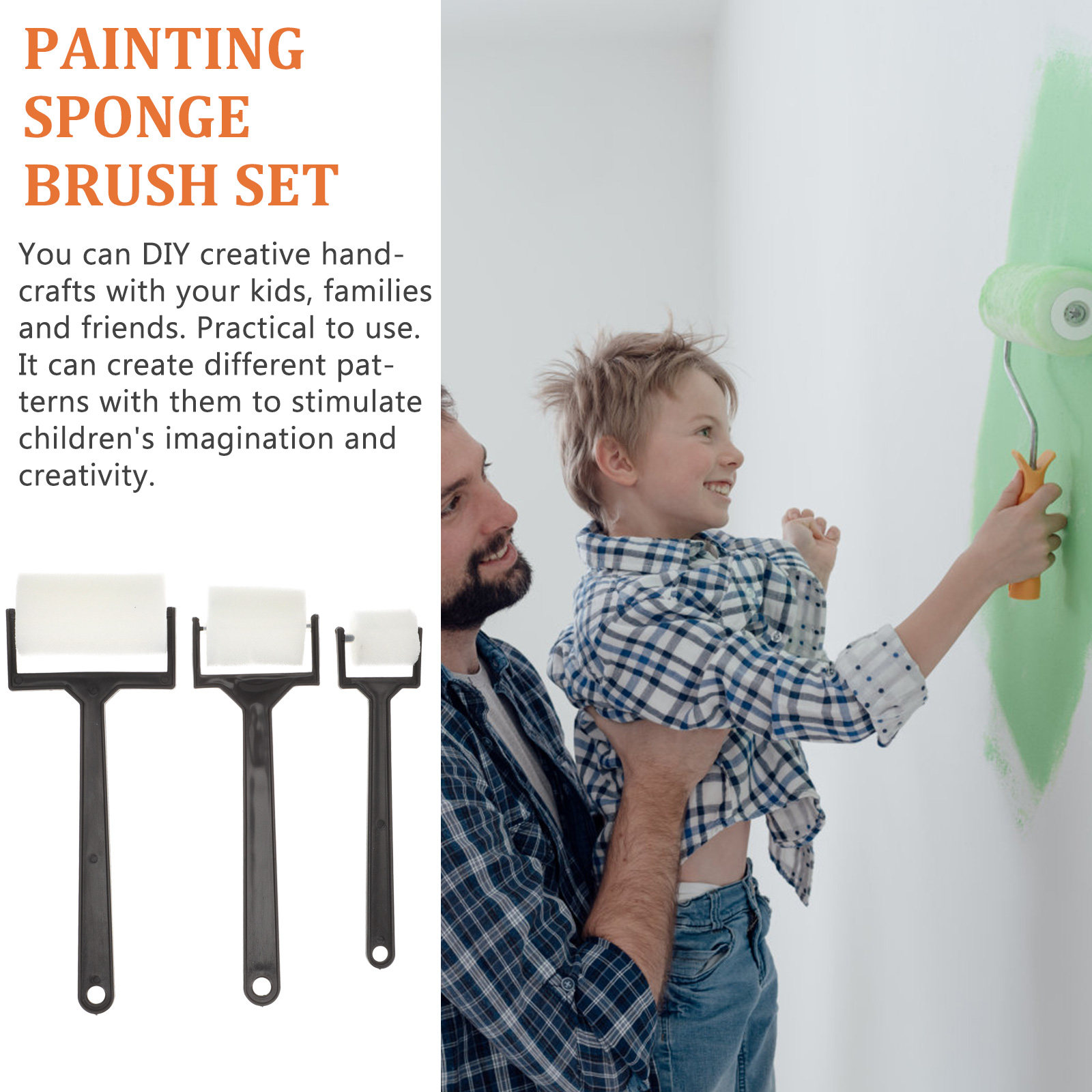 15Pcs 아트 페인팅 스폰지 브러쉬 세트 어린이를위한 - Art Craft For Preschool 리뷰 및 가격