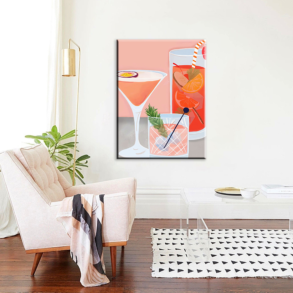 성인용 주방 풍경 그림, 캔버스에 색칠하기, 캔버스에  - Art Craft Kitchen 리뷰 및 가격