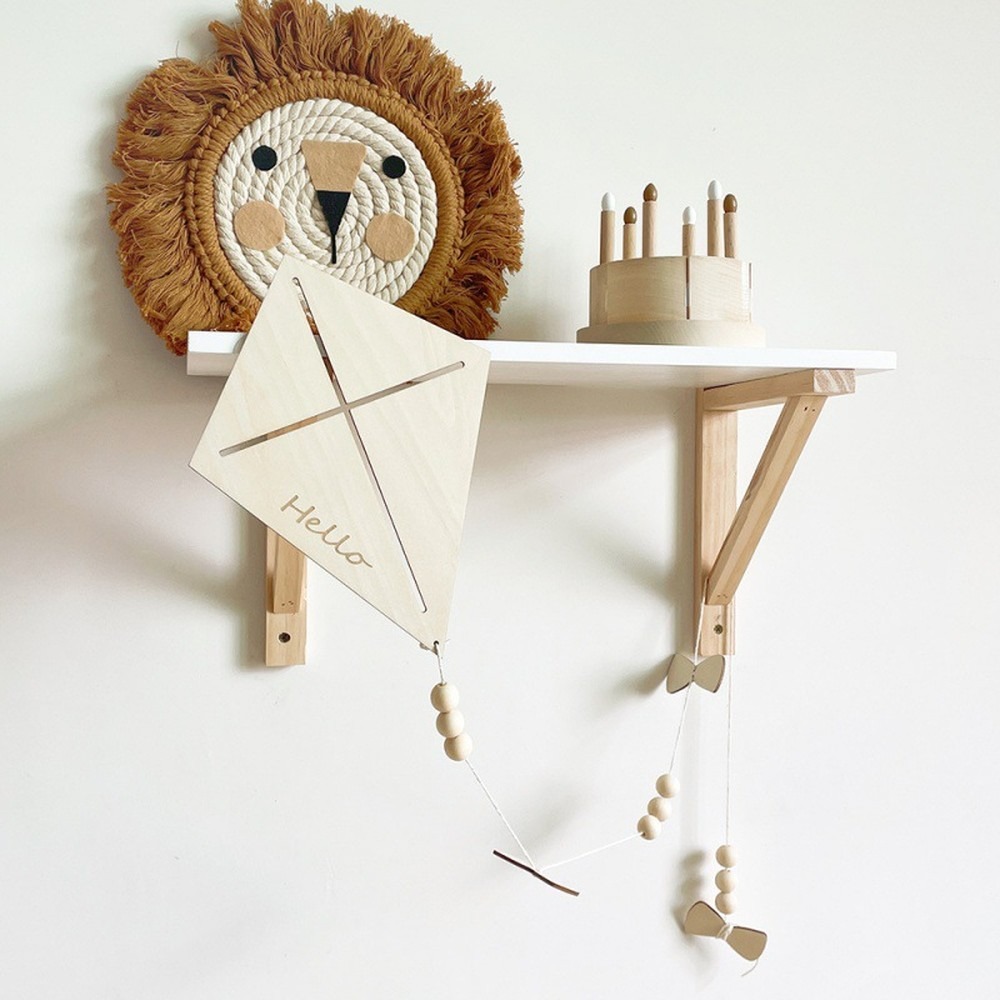 북유럽 나무 연 벽 장식 걸이 장식품 창의적인 어린이  - Art Craft Kite 리뷰 및 가격