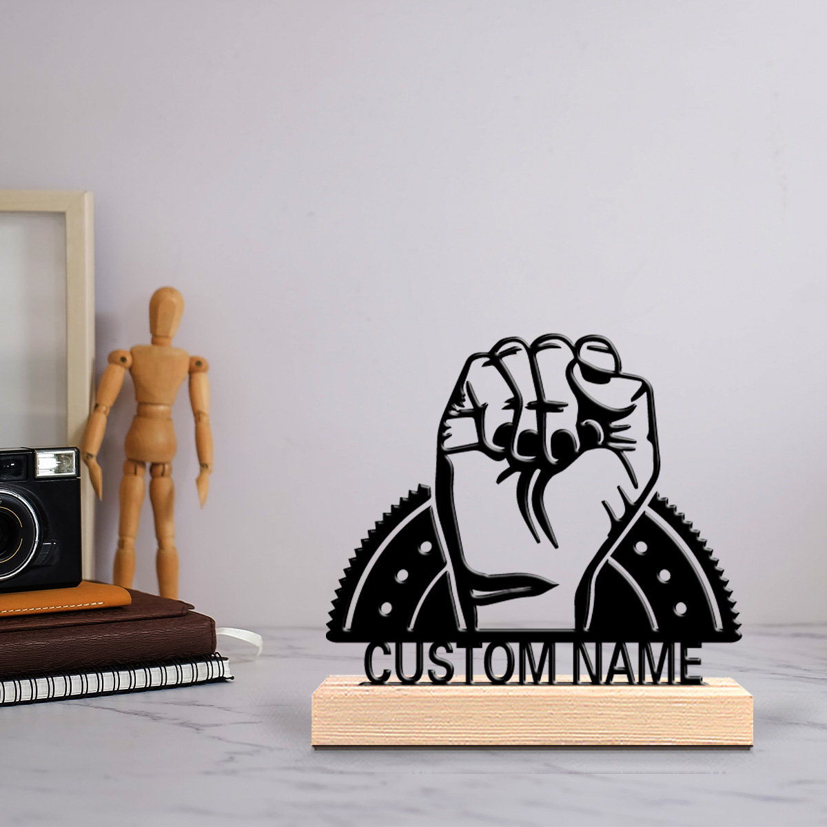 1개씩 제작된 맞춤형 이름 금속 조각상 철제 장식품 나 - Art Craft Home 리뷰 및 가격