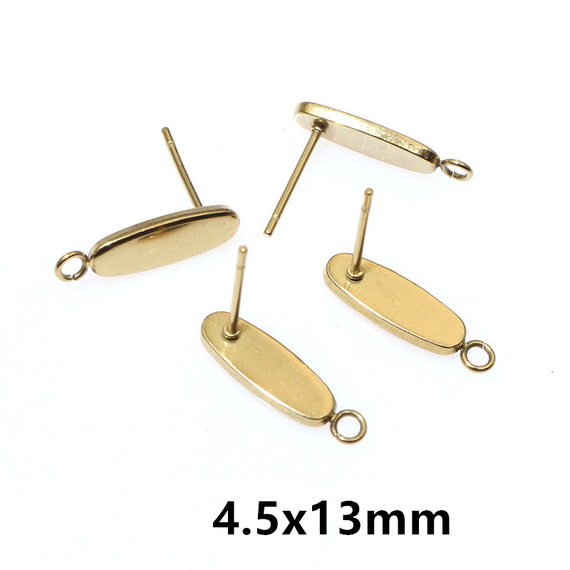 20pcs 스테인레스 스틸 공예 귀걸이 스터드 기하학적 - Art Craft Market 리뷰 및 가격