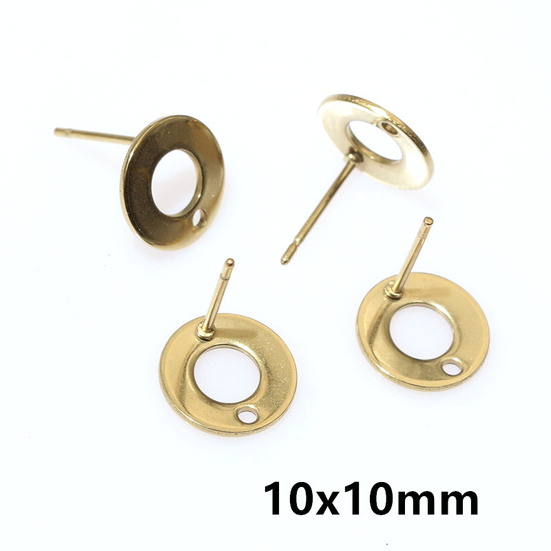 20pcs 스테인레스 스틸 공예 귀걸이 스터드 기하학적 - Art Craft Market 리뷰 및 가격