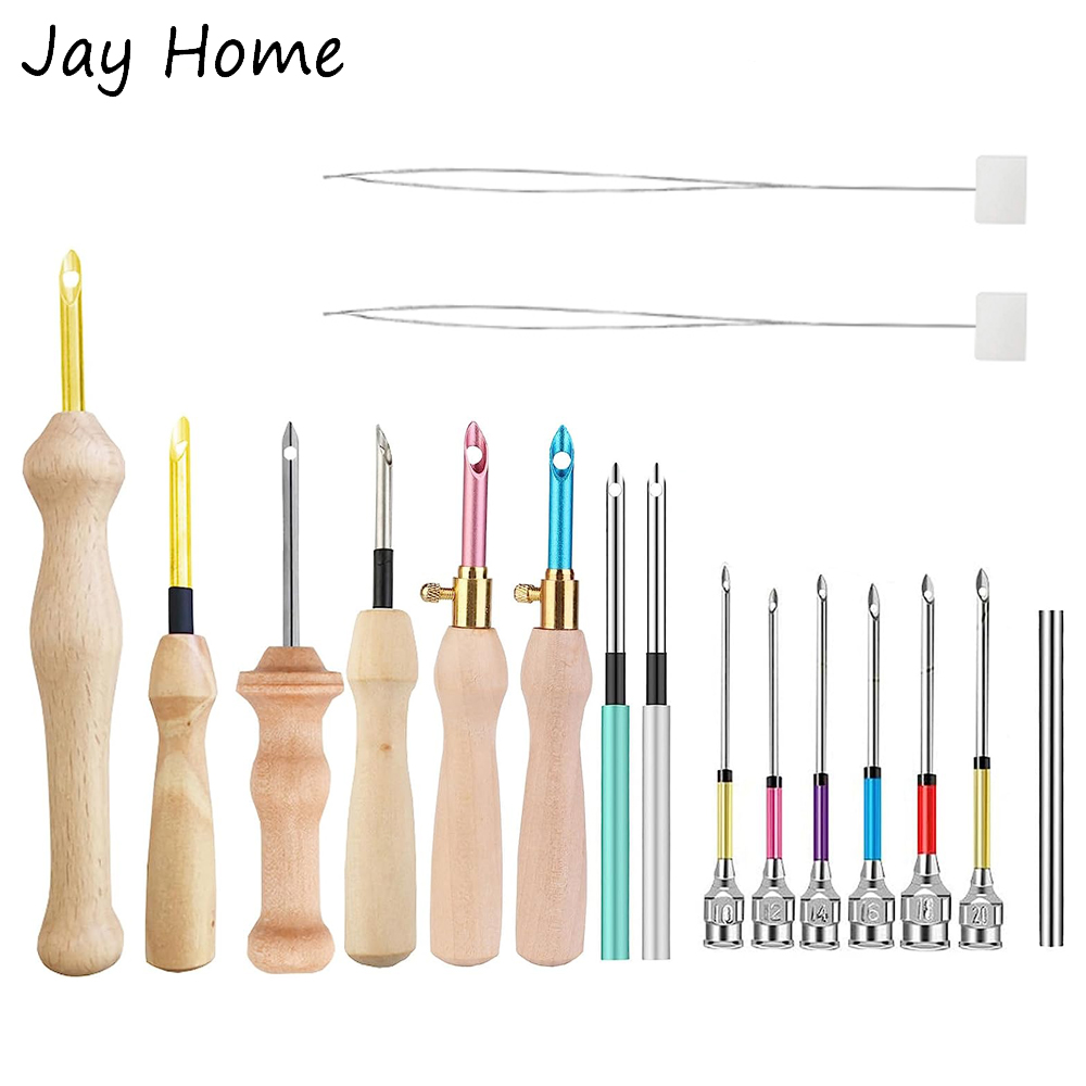 DIY 공예용 나무 자수 펜 펀치 바늘 세트, 바느질  - Punch Needle Kit 리뷰 및 가격