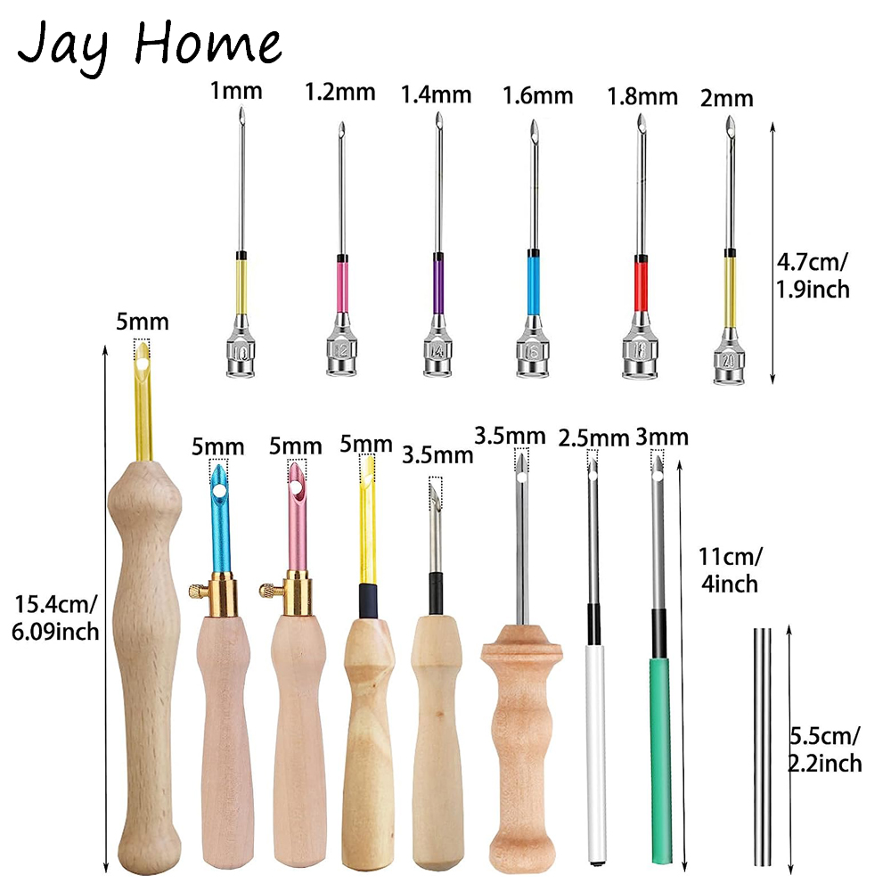 DIY 공예용 나무 자수 펜 펀치 바늘 세트, 바느질  - Punch Needle Kit 리뷰 및 가격