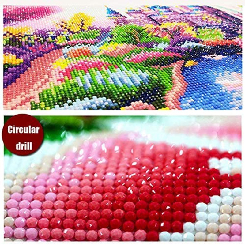 CMHI-다이아몬드 페인팅 풀 서클 다이아몬드 키트 라 - Art Craft Door 리뷰 및 가격