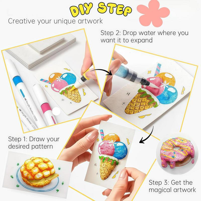 공예품 용 폼 페인트 감각 미술 질감 키트 수제 공예  - Art Craft For Preschool 리뷰 및 가격